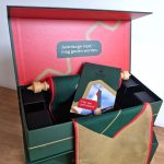 Cadeaudoos, wimpel en brochure
